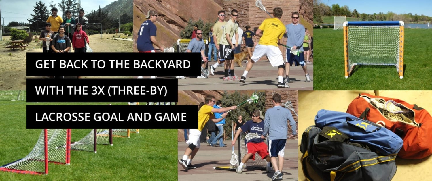 3x lacrosse game banner