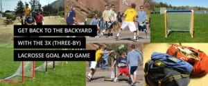 3x lacrosse game banner