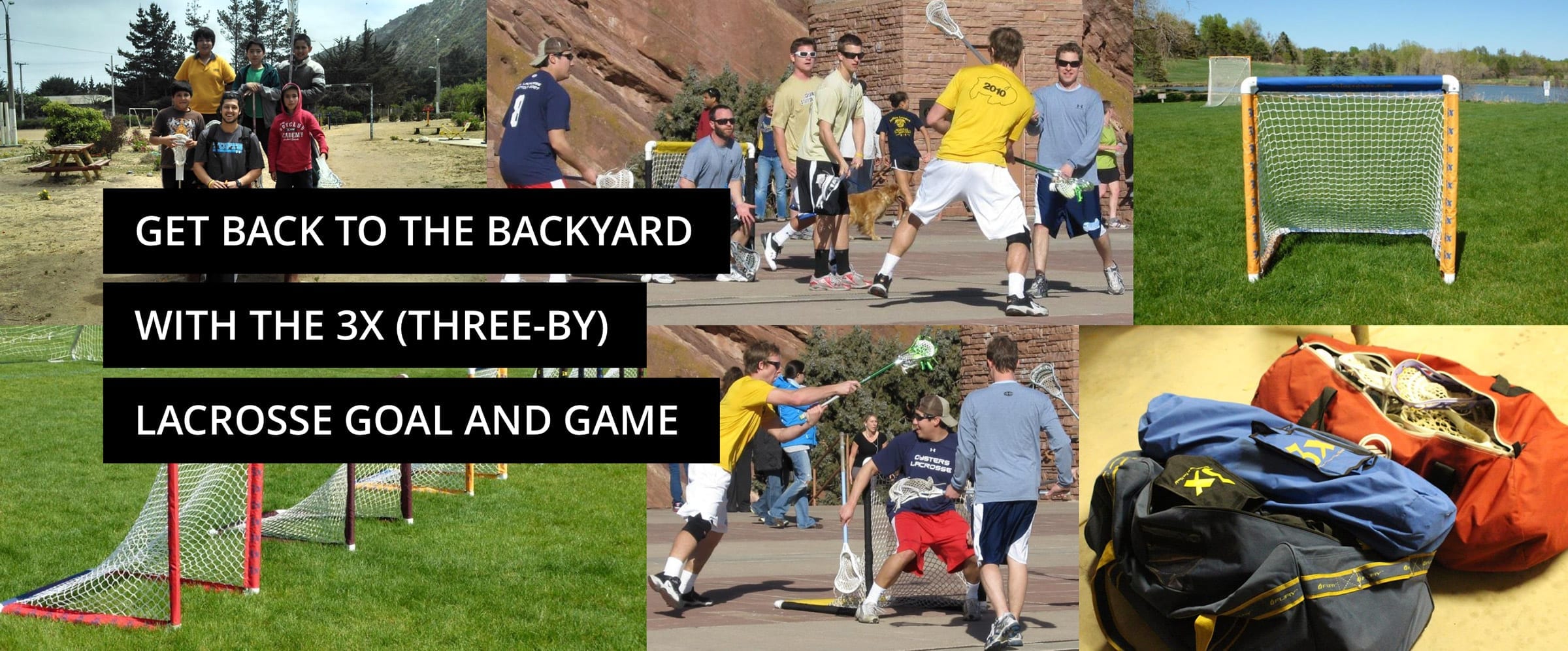 3x lacrosse game banner