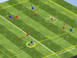 pro lacrosse pass down pick down transition offense play