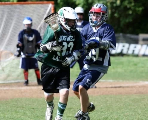 youth lacrosse up field down field