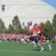 Denver University Outlaws fast break lacrosse