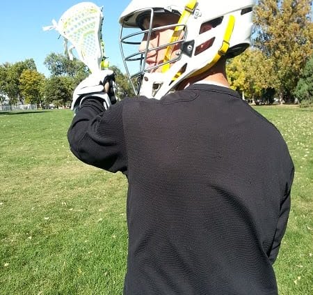 over the shoulder catch