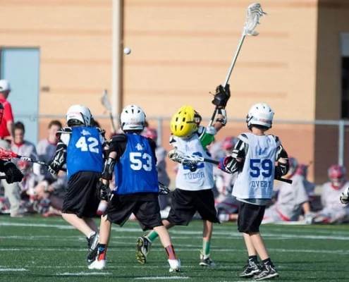 youth lacrosse bad pass