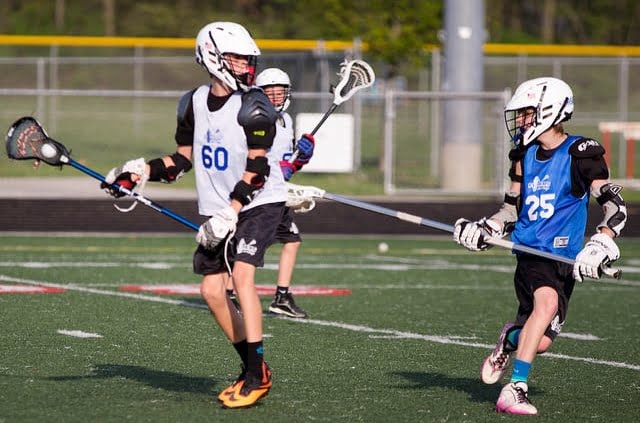 youth lacrosse lax lingo one more pass