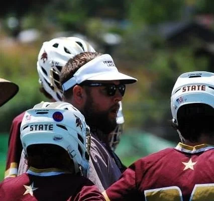 lacrosse coach mike j brand texas state university