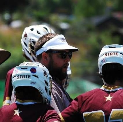 lacrosse coach mike j brand texas state university
