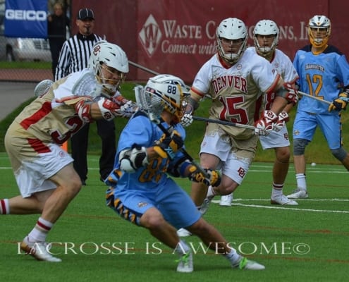 denver marquette college lacrosse 2016
