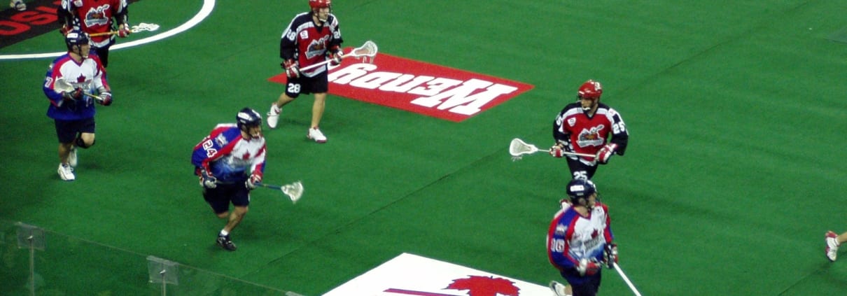 box lacrosse double down strong side play