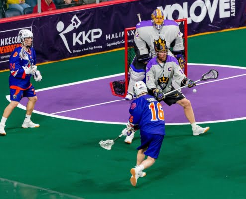 box lacrosse practice drill 2 on 1 continuous
